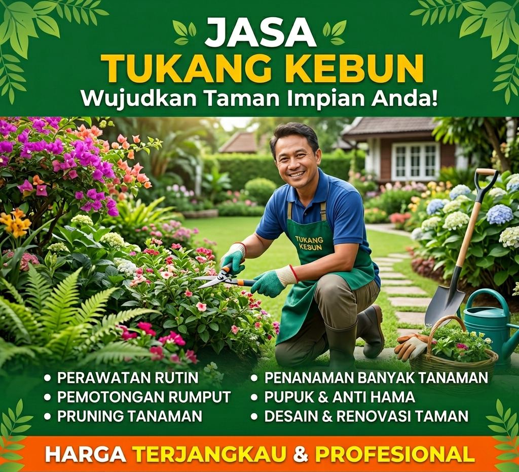 Jasa Perapihan Kebun Dan Taman