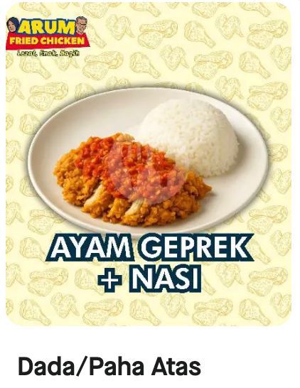 Terima Pesanan Menu Ayam goreng dan lainnya